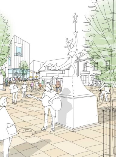 Stratford u Avon Sk3 Top of Henley St v2