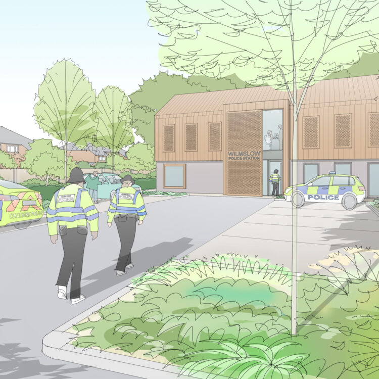 221110 Wilmslow Police Station Sk1 v3