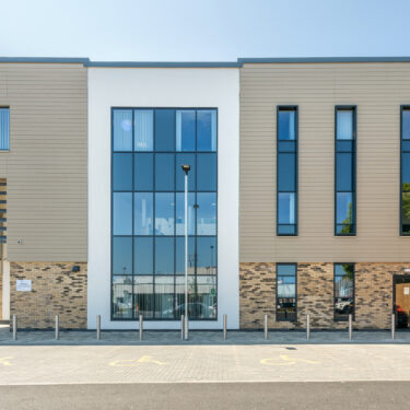 Architectural photography of Hadrian Health Centre in Wallsend by CQ Architects